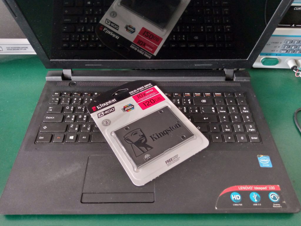 LENOVO 100-15IBY เปลี่ยน SSD