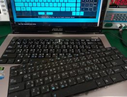 ASUS A43SV เปลี่ยน Keyboard