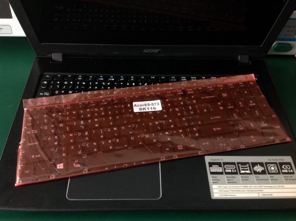 ACER E5-553G เปลี่ยน Keyboard