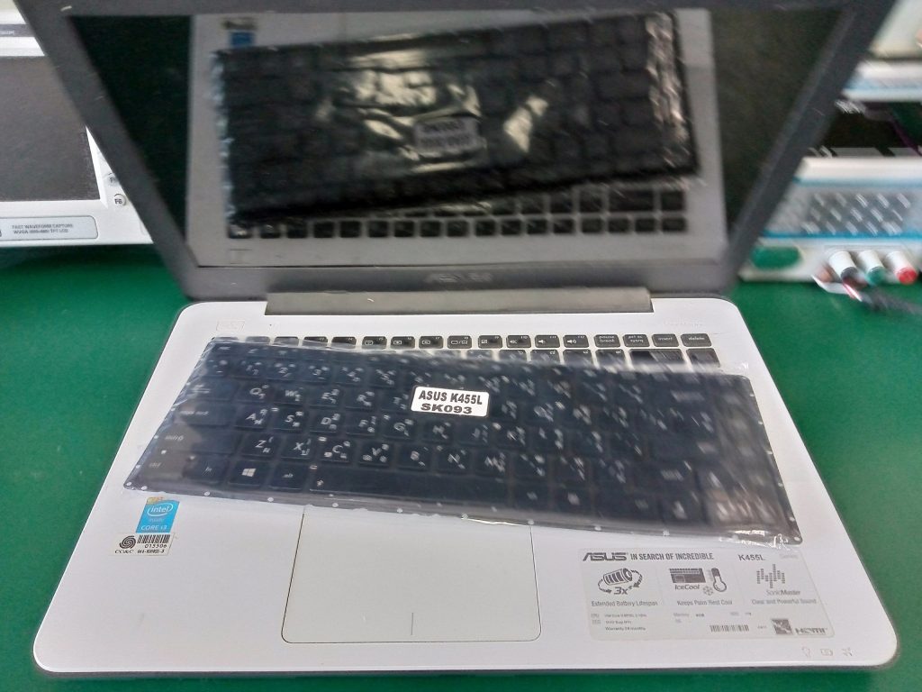 ASUS K455L เปลี่ยน Keyboard