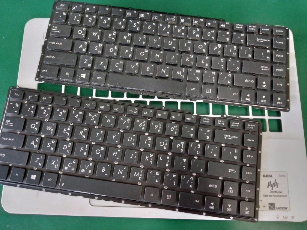 เปลี่ยน Keyboard โน๊ตบุ๊ค