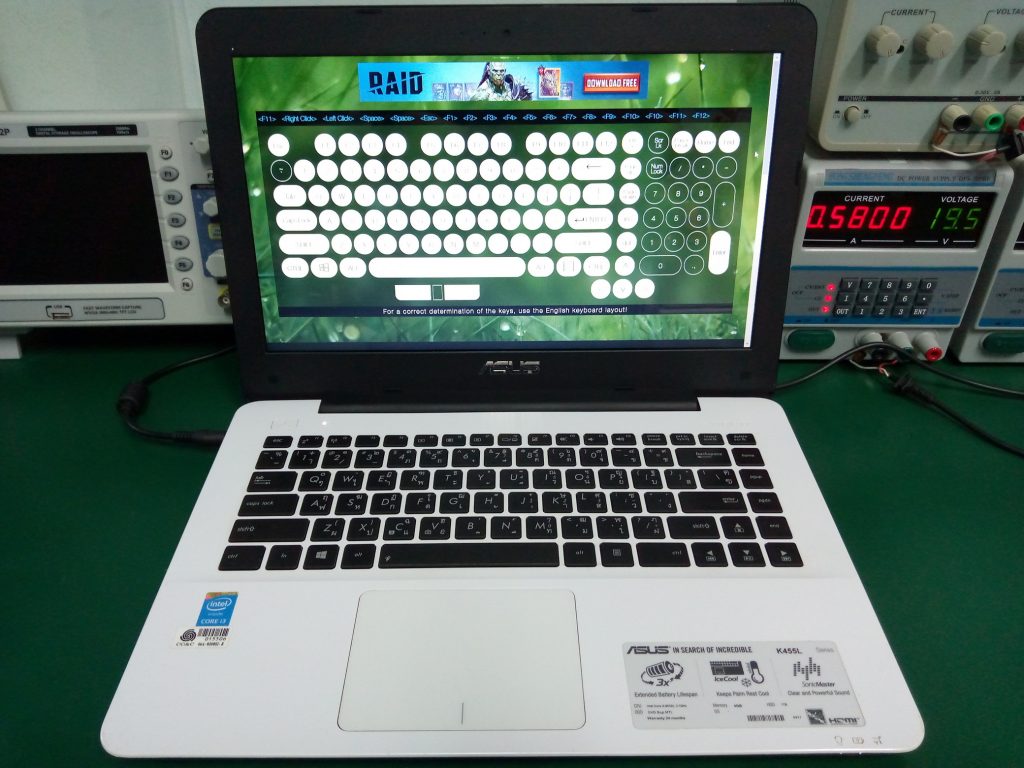 ซ่อม ASUS K455L