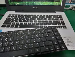 ASUS K455L เปลี่ยน Keyboard