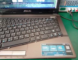 ASUS X43B เปลี่ยน Keyboard