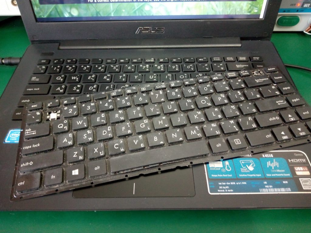 ASUS X453S เปลี่ยน Keyboard