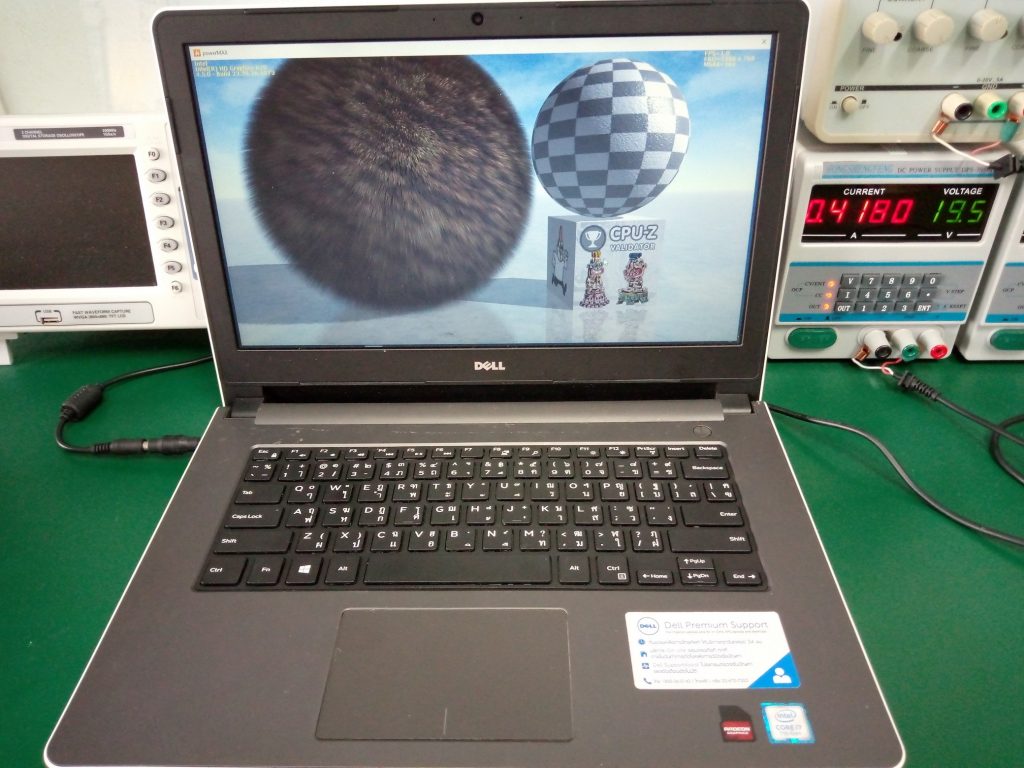 DELL 5468 ไม่มีภาพ