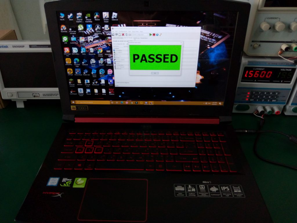 ACER NITRO AN515-51 เปลี่ยนซิลิโคน