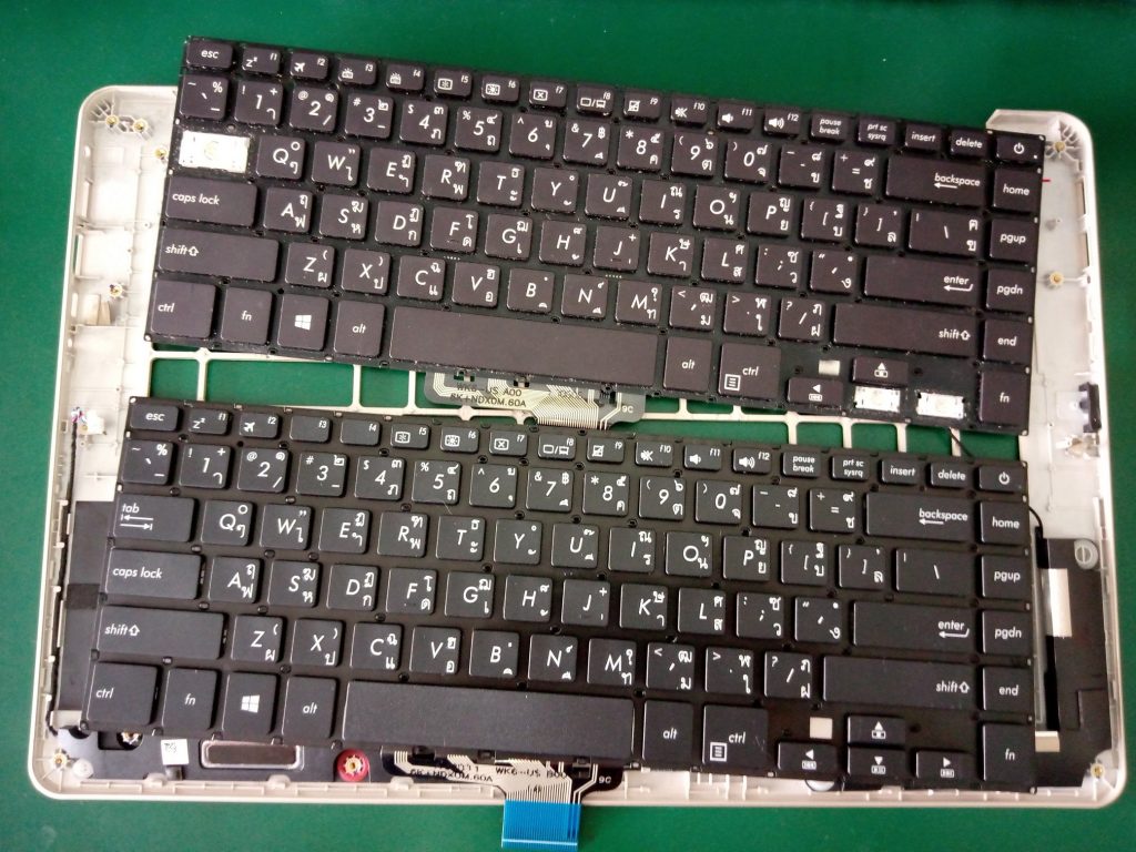 เปลี่ยน Keyboard โน๊ตบุ๊ค