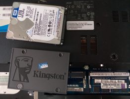 ACER E1-572G เปลี่ยน SSD
