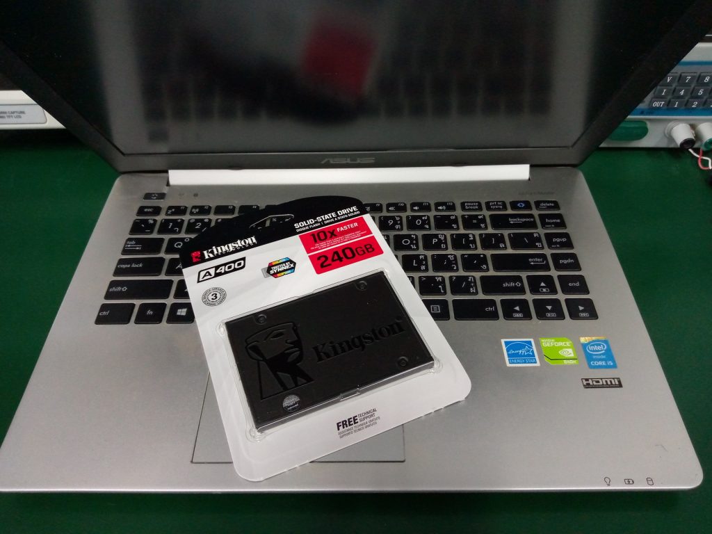 ASUS K451LN เปลี่ยน SSD