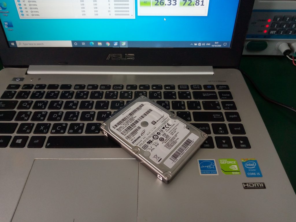 ASUS K451LN เปลี่ยน SSD