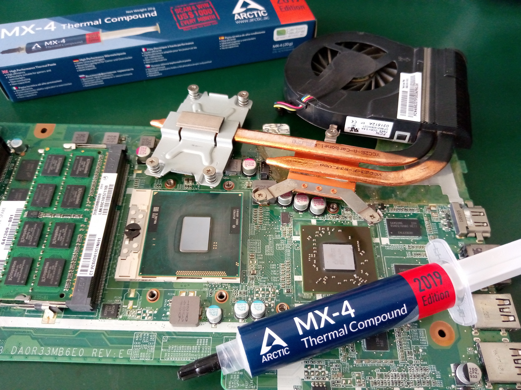 HP g4-2017TX เครื่องร้อนและช้า