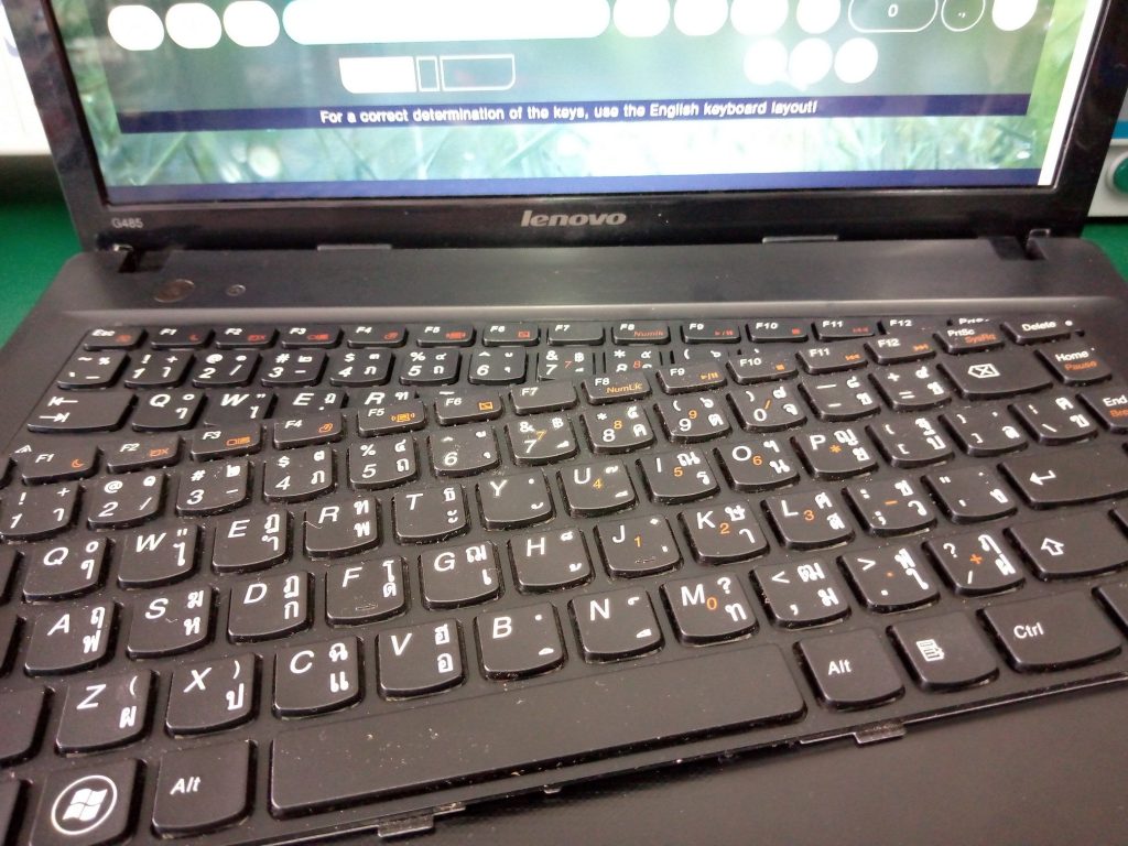 LENOVO G485 เปลี่ยน Keyboard