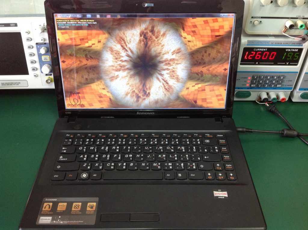 ซ่อมโน๊ตบุ๊ค LENOVO G485 เปิดไม่ติด