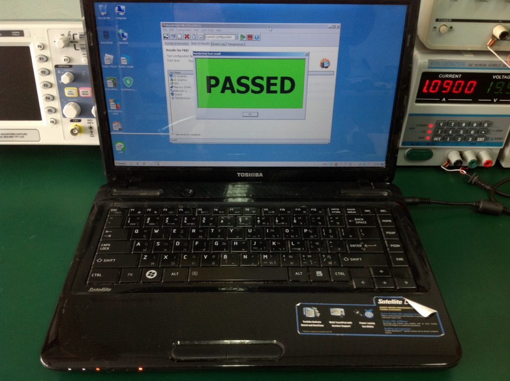 TOSHIBA L640 ไม่มีภาพ