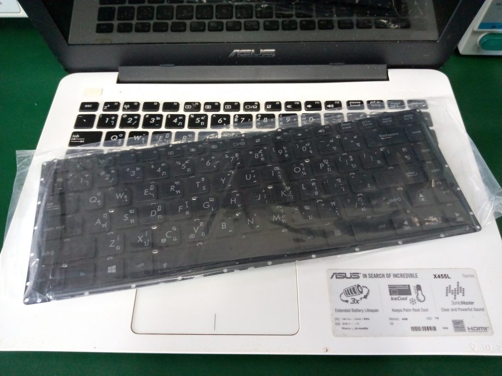 ASUS X455L เปลี่ยน Keyboard