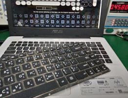 ASUS X455L เปลี่ยน Keyboard