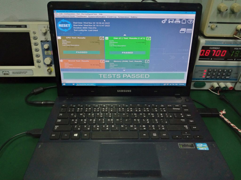 SAMSUNG NP450R4V ตัดดับ