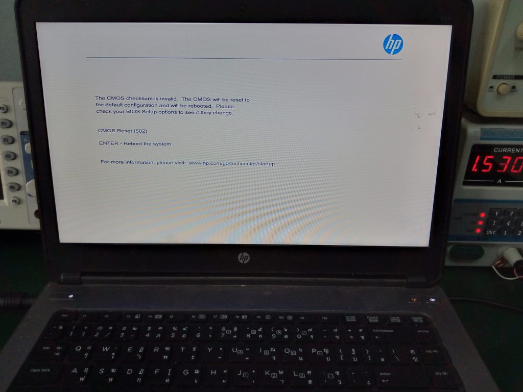 HP ProBook 645 G1 เครื่องไม่จำวันที่เวลา