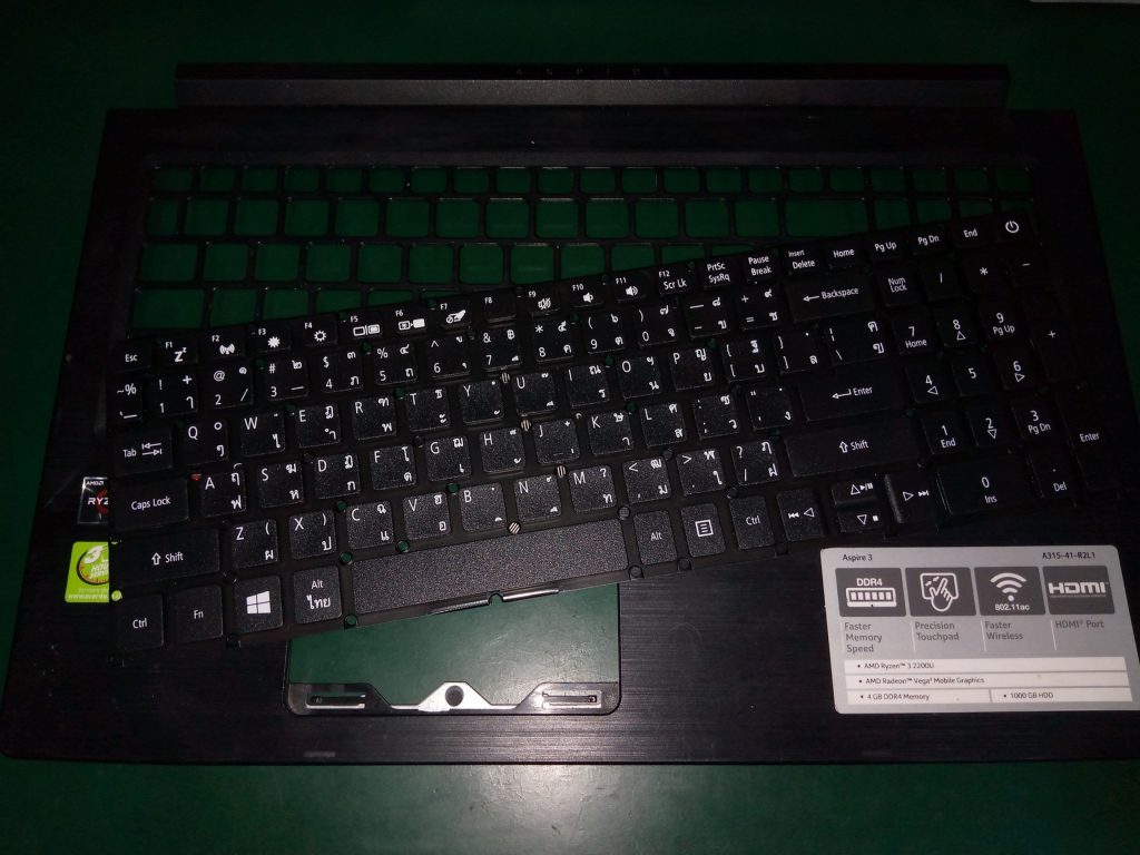 เปลี่ยน Keyboard โน๊ตบุ๊ค Acer