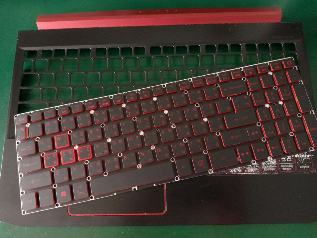 เปลี่ยน Keyboard โน๊ตบุ๊ค