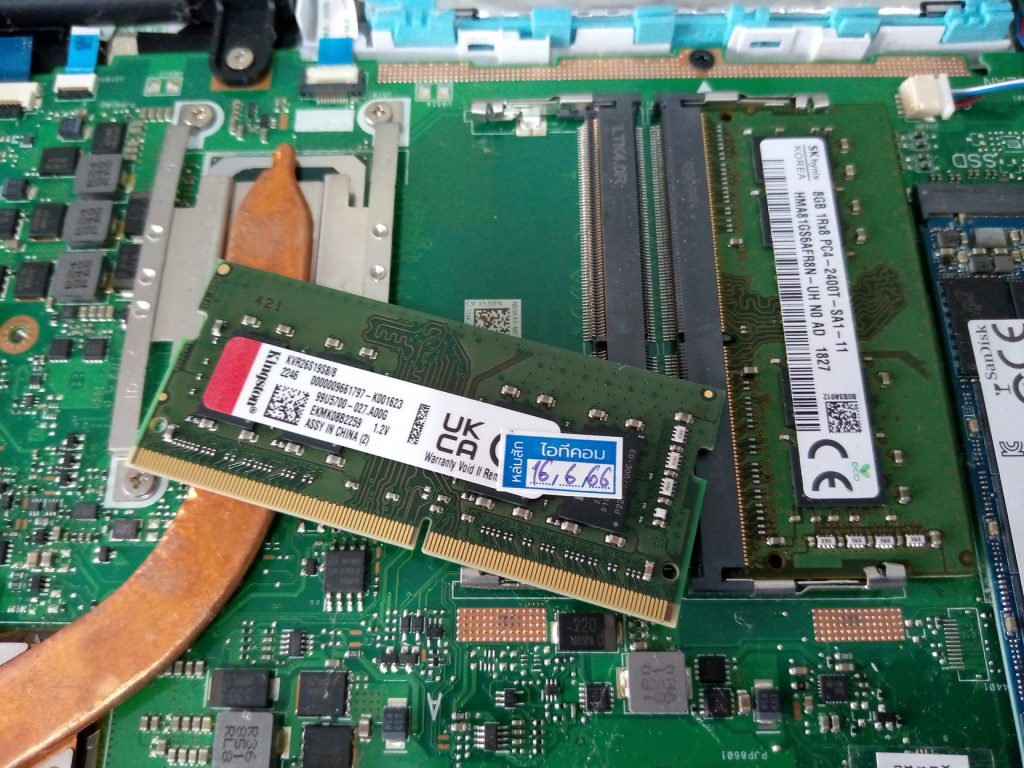 ASUS VivoBook S15 S530F เพิ่ม RAM