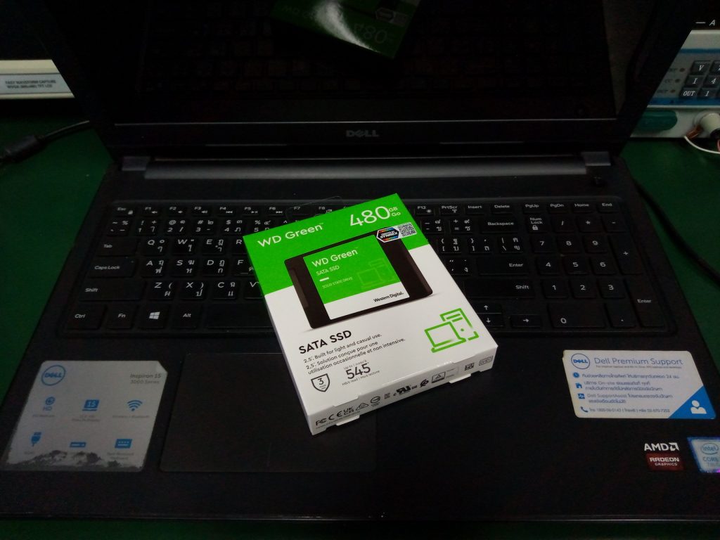 DELL Inspiron 3567 เปลี่ยนSSD