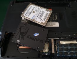ACER 4750G เปลี่ยน SSD