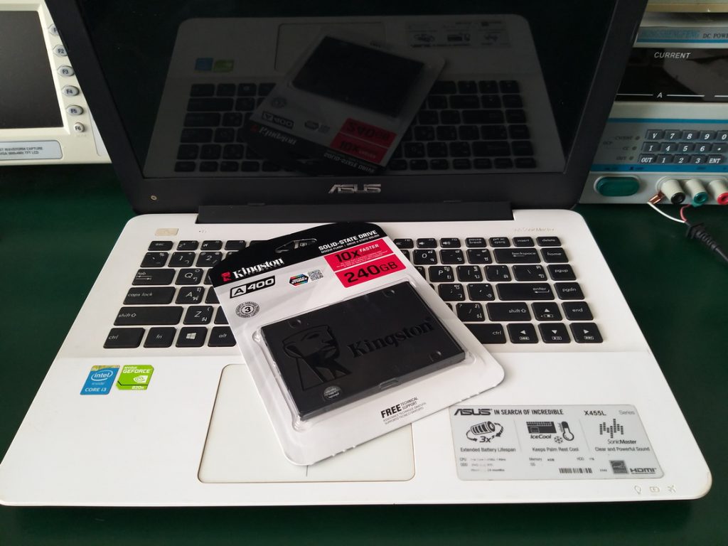 ASUS X455LD เปลี่ยนSSD