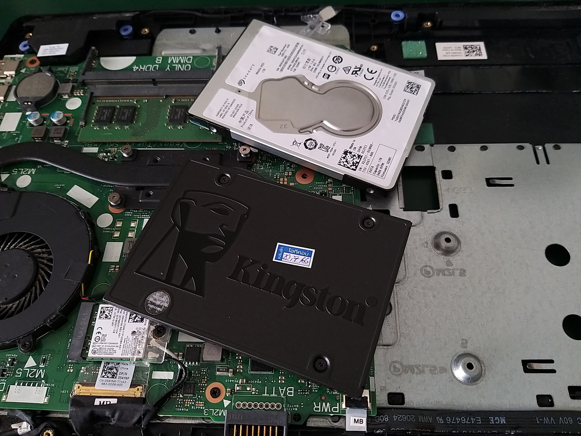 DELL Inspiron 3567 เปลี่ยนSSD