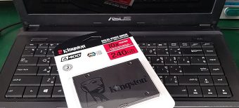 ASUS X45A เปลี่ยน SSD