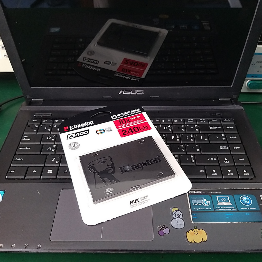 ASUS X45A เปลี่ยน SSD