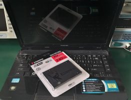 TOSHIBA L840 เครื่องช้า อัพเกรด SSD